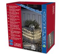 Konstsmide 3744-100 Tube Lumineux Extérieur sur Pile 96 LED Blanc Chaud