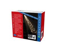 Konstsmide 3862-100 Guirlande Grappe Cluster à Micro LED, Plastique/, 9 W, Blanc,