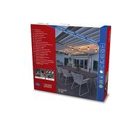 Konstsmide 4144-800 Kit de base pour guirlande de bière à LED avec variateur d'intensité, 10 diodes ambrées, 24 V, extérieur (IP44), 15 W, câble noir