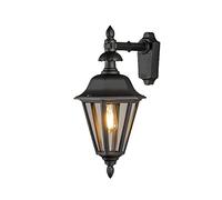 Konstsmide Pallas Down 483-750 Applique extérieure Ampoule à économie d'énergie, LED E27 60 W noir
