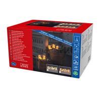 Konstsmide 6232-343EE Décorations de Noël en Acrylique avec 5 bébés porcins, éclairage extérieur (IP44) et 40 LED, Rose, Taille Unique, 6232-343EE