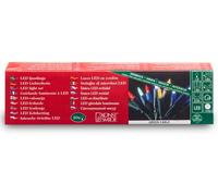 Konstsmide 6301-500 Mini Guirlande 20 LED Multicolores Retro Design + Câble Vert 230 V