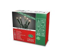 Konstsmide 6353-820 Guirlande Lumineuse à Micro LED, Plastique/, 3 W, Or,