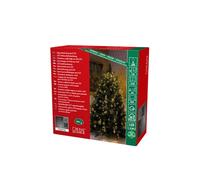 Konstsmide 6361-120 Voile pour Arbre à LED avec Anneau, Plastique/, 6 W, Blanc,