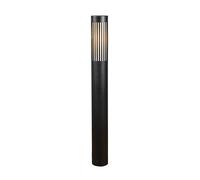 Konstsmide 7358-752 Pistoia Borne lumineuse moderne en aluminium Noir 10,5 x 95 x 10,5 cm