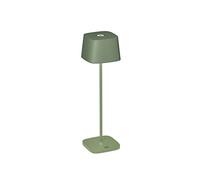 Konstsmide Lampe de table Capri 7814-630 – LED sans fil intérieur/extérieur Vert menthe
