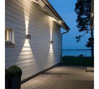 KONSTSMIDE Applique à LED Cremona - 2x3W - Gris Anthracite