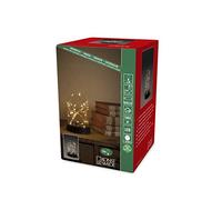 Konstsmide avec fil d'argent LED Décoration Dôme en verre, verre, transparent