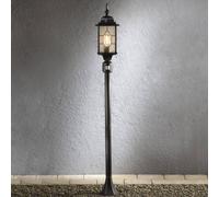 Lampadaire extérieur avec détecteur de mouvements Konstsmide 7249-759 Milano E27 75 W noir