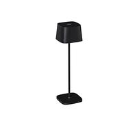 Konstsmide CAPRI 7814-750 Éclairage de Table extérieur, Aluminium, Noir, 10 x 10 x 36 cm