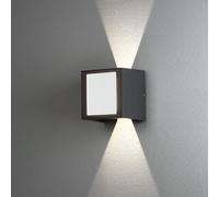 Konstsmide Cremona Applique murale à 3 sources lumineuses, éclairage avant LED, 7946-370,