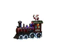 Konstsmide Décorations de Noël Scène LED, avec Musique, Fonctionne à Piles ou USB, intérieur, câble Noir, polyrésine PVC, résine, Multicolore