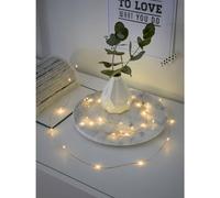 Konstsmide 1461-860 Micro guirlande lumineuse pour l'intérieur à pile(s) Nombre de lumière 40 LED ambré Longueur éclairée: 3.90 m