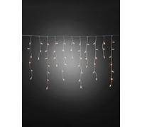 Konstsmide Guirlande lumineuse stalactites, effet chute de neige pour l'extérieur 24 V CEE: F (A - G) 200 LED blanc chaud
