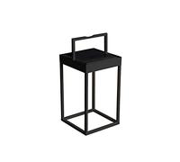 Konstsmide Lanterne solaire/sans fil Portofino | Noir | Capteur crépusculaire | 7815-750, 18,5 x 15,5 x 30 cm