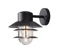 Konstsmide Modena 7310-750 Applique Murale d'extérieur en Aluminium IP44 60 W E27 Max Noir Mat