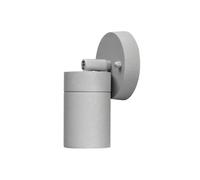 Konstsmide Modena 7598-300 Applique murale extérieure réglable GU10 Max en aluminium IP44 Gris clair 7 W