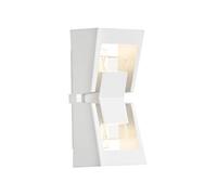 Konstsmide Potenza Applique Murale Facile à Monter et descendre, LED Haute Puissance 8 W - Aluminium Blanc