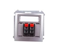 Kontakt-Simon BMGL3.01/21 Prise de courant en acier inoxydable IP20 75 mm 55 mm 75 mm