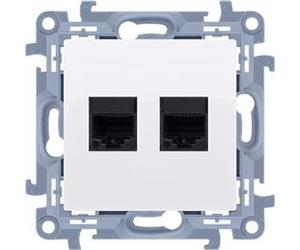 Kontakt-Simon C62E.01/11, Blanc, Plastique, IP20, 77 mm, 43 mm, 77 mm