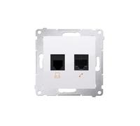 Kontakt-Simon D5T.01/11 prise de courant Blanc