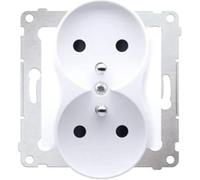 Kontakt-Simon DGZ2MZN.01/11 Prise électrique en plastique IP20, 250 V, 75 mm, 46 mm