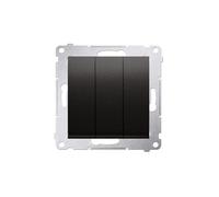 Kontakt-Simon DP31.01/48 commutateur électrique Bouton-poussoir Anthracite