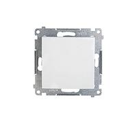 Kontakt-Simon DW1A.01/11 Interrupteur électrique Blanc - Accessoire Couteau électrique (Blanc, en Plastique, IP20, IP44, 250 V, 16 A, 75 mm)