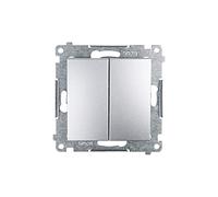 Kontakt-Simon DW5.01/43 Interrupteur électrique Argent - Accessoire Couteau électrique en Plastique IP20, IP44, 250 V, 10 A, 75 mm