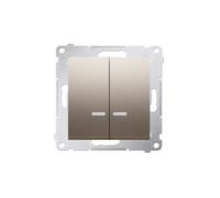 Kontakt-Simon DW5BL.01/44 commutateur électrique Or