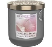 KONTIKI Jarre Heart and Home senteur Ange Gardien - Bougie à la cire de soja - Poids: 110 g - jusqu'à 30 heures BLANC G