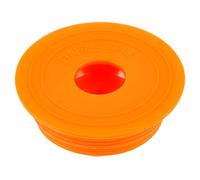 KONTONTY 3 Pièces Bouchon déodorant tuyau pvc évier passepoil sceau bague d'étanchéité tuyau de vidange déodorant appareil de salle de bain dispositif de prise de base Gel de silice Orange