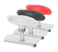 KONTONTY 3 Pièces Ouvre-bocal Ouvre-boîte en Acier Inoxydable 201 et Abs, Compact, Léger, pour Bocaux et Conserves, Usage Quotidien Cuisine, Facile à Ranger