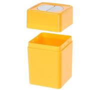 KONTONTY Boîte de Rangement pour Lames de Rechange Conteneur de Sécurité pour Lames Cassées Étui Robuste en Plastique Outil de Rangement Multifonction Utilisation Bureau 1 Pièce