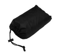KONTONTY Housse de Protection pour Coffre de Jardin Extérieur 123x65x55 Cm | Tissu Oxford Noir, Imperméable et Léger, Garde le Contenu Sec et Sûr, Usage Extérieur