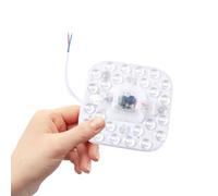 KONTONTY LED Plafonnier 220v 12w 960lm 2835 Smd 6000k Blanc | Remplacement pour Plafond, Panneau PC Solide, Legs Magnétiques Intégrés, Installation Facile et Économie D'énergie