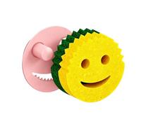 Kontoyo Support pour éponge d'évier de Cuisine, Support en Acier Inoxydable 304 pour évier, Distributeur de brosses à Savon, comptoir avec Plateau de vidange Amovible (Noir)