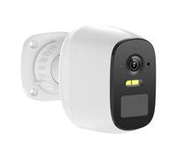 Konyks Camini Air SE Caméra de Surveillance d'extérieur sans fil, Wi-Fi, IP65, batterie 5200 mAh, Blanc