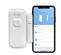 Konyks Détecteur d'ouverture Senso Charge 2 – Wi‑Fi, batterie rechargeable, autonomie 1 an, Blanc