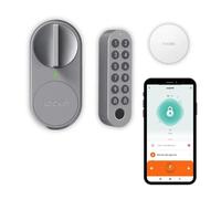 Lockin G30 Keypad Pro Smart Lock avec authentification d'empreintes digitales, rétrofité, anti-chute, compatible Alexa, verrouillage automatique, code PIN, télécommande, serrure de porte, serrure de