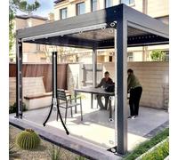 KOOEIN Bâche Transparente Travaux Lourds,avec Fermeture Éclair et œIllets,Rideau de Bâche Imperméable Extérieur,Carport Porche Panneaux Latéraux,Bâche de Protection Claire en PVC,L×H-1.8x2m/5.9x6.6ft