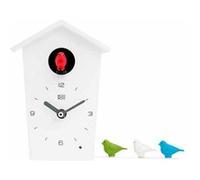Horloge mini birdhouse chants d'oiseaux