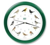 KooKoo Horloge Oiseaux des jardins Modèle C Quartz Vert 12 oiseaux enregistrements