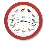 KOOKOO : oiseaux chanteurs avec mouvement à quartz radiocommandé, enregistrements de la nature