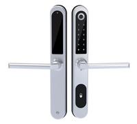Koolenry Application WiFi Tuya Étanche Étanche de la Porte en Aluminium Intelligent Empreinte Digitale Biométrique Biométrique Digital Electronic Lock App IC Carte Mot de Passe en Aluminium Lock ALLIA