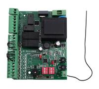 Koolenry Carte de Développement Récepteur de Contrôleur de Moteur de Porte Coulissante 220V, Télécommande Code D'Ouverture, Code Roulant Controller