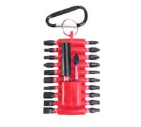 Koolenry Ensemble de 22 Embouts de Tournevis à Percussion Antidérapants, Porte-Embout Magnétique Portable à Couple Élevé, Outil de Perçage