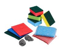 KOOPMAN Lot de 11 éponges de cuisine