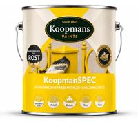 Koopmans KoopmanSPEC Peinture antirouille directe sur rouille pour métal, acier, fer, zinc, béton, bois, peinture anti-corrosion, intérieur et extérieur (RAL-1021, 0,25 l)