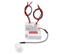 Kopinma Commutateur infrarouge infrarouge 12 V 24 V avec détecteur de mouvement infrarouge et temporisé pour couloir LED